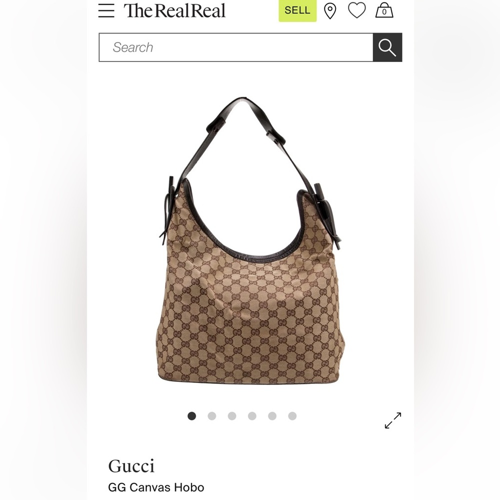 Gucci
GG Canvas Hobo